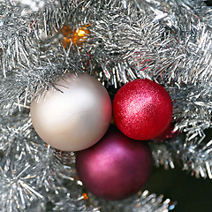 Image showing Christmas Tinsel