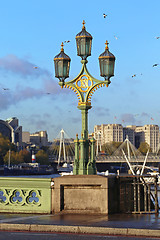 Image showing Westminster Bridge Lantern