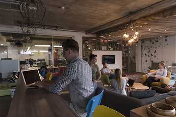 Image showing team meeting and brainstorming