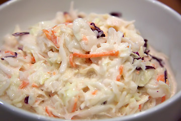 Image showing Vegetable coleslaw