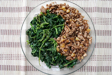 Image showing Yin Yang food
