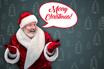 Image showing happy, smiling Santa Claus.