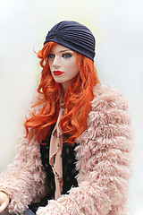 Image showing Red Hair Mannequin