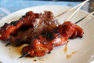 Image showing Grilled meat