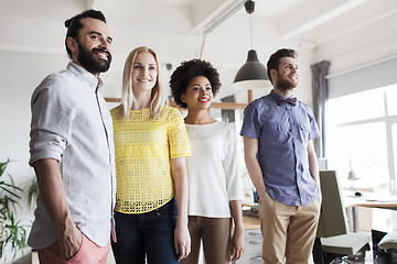 Image showing happy creative team in office