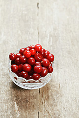 Image showing Cherry in a bowl