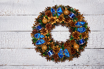 Image showing Christmas wreath