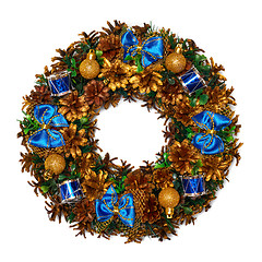 Image showing Christmas wreath