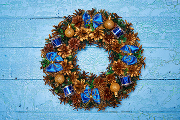 Image showing Christmas wreath