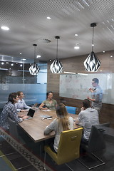 Image showing startup business team on meeting