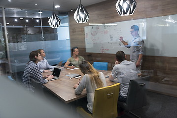 Image showing startup business team on meeting