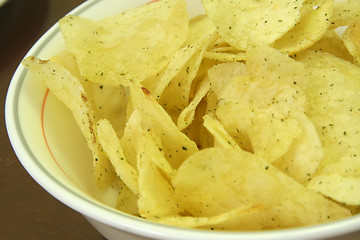 Image showing Potato chips