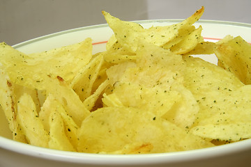 Image showing Potato chips