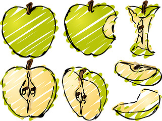 Image showing Apple illustration