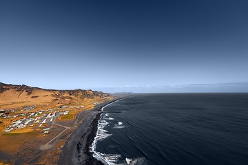 Image showing Small village of Vik