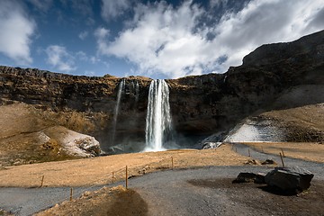 Image showing Waterfall in Iceland