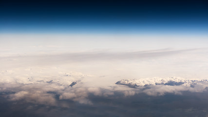 Image showing Aerial photo of Iceland