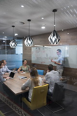 Image showing startup business team on meeting