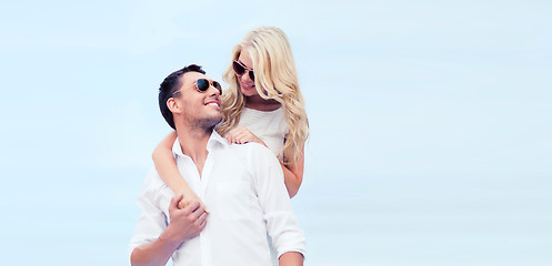 Image showing couple at seaside