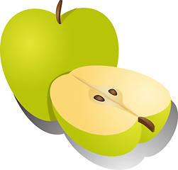 Image showing Apple illustration