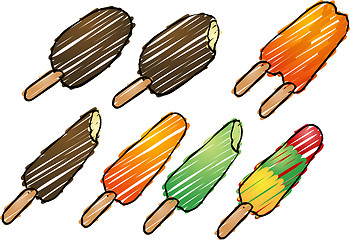 Image showing Frozen treats