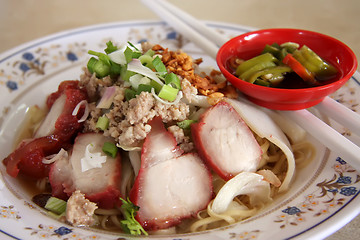 Image showing Chinese noodles