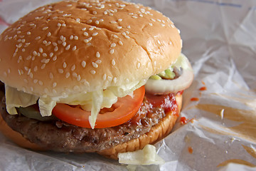 Image showing Hamburger