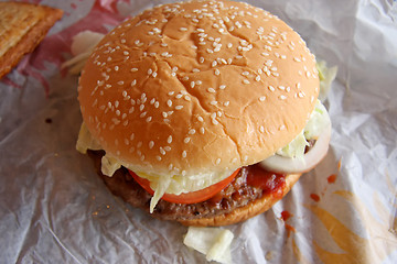 Image showing Hamburger