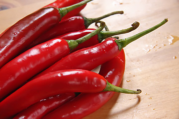 Image showing Fresh chillis