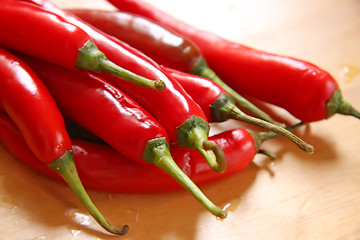 Image showing Fresh chillis