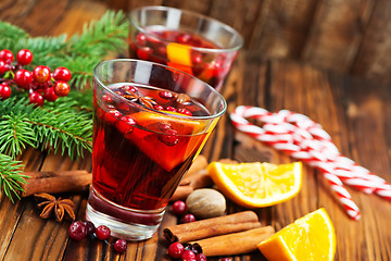 Image showing christmas drink