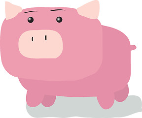 Image showing Cartoon pig