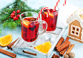 Image showing christmas drink