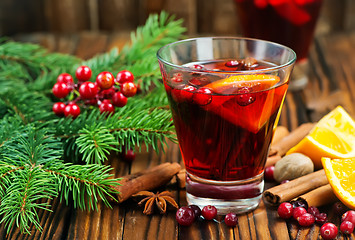 Image showing christmas drink