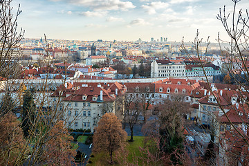 Image showing December advent Prague cityscape photo