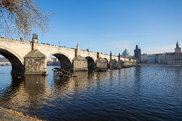 Image showing Famous Charles Bridge, Prague, Czech Republic