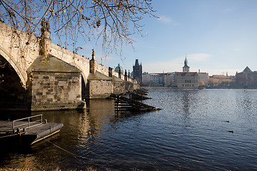 Image showing Famous Charles Bridge, Prague, Czech Republic