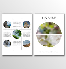 Image showing Business Brochures, Blur Backgrounds