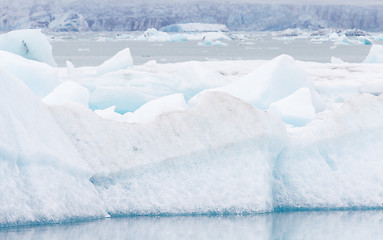 Image showing Jokulsarlon is a large glacial lake in southeast Iceland