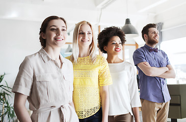 Image showing happy creative team in office