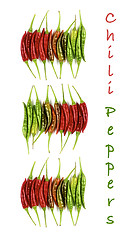 Image showing Collection of Chili Peppers