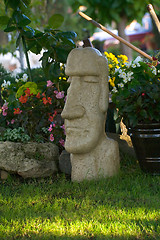 Image showing Easter Island Garden