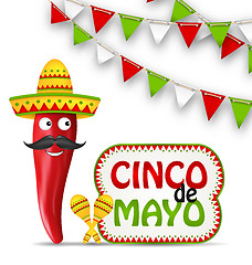 Image showing Cinco De Mayo Holiday Background