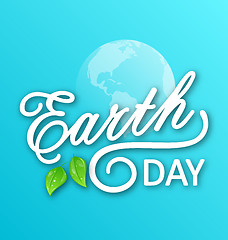 Image showing Concept Background for Earth Day Holiday