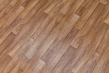 Image showing Hardwood linoleum texture