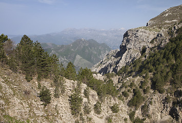 Image showing  Montenegro mountains in summer