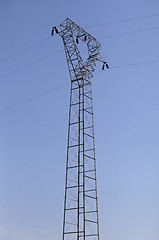 Image showing Power transmission pole