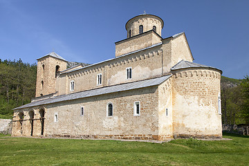 Image showing Monastery Sopocani in Serbia