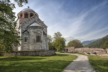 Image showing Virgin's church of Studenica monastery 