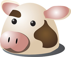 Image showing Cow cartoon